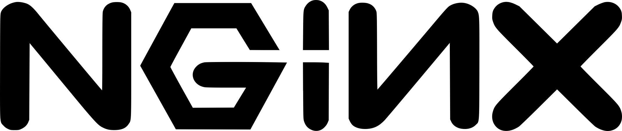 Brand Nginx Outline Svg Vector Free Vectors